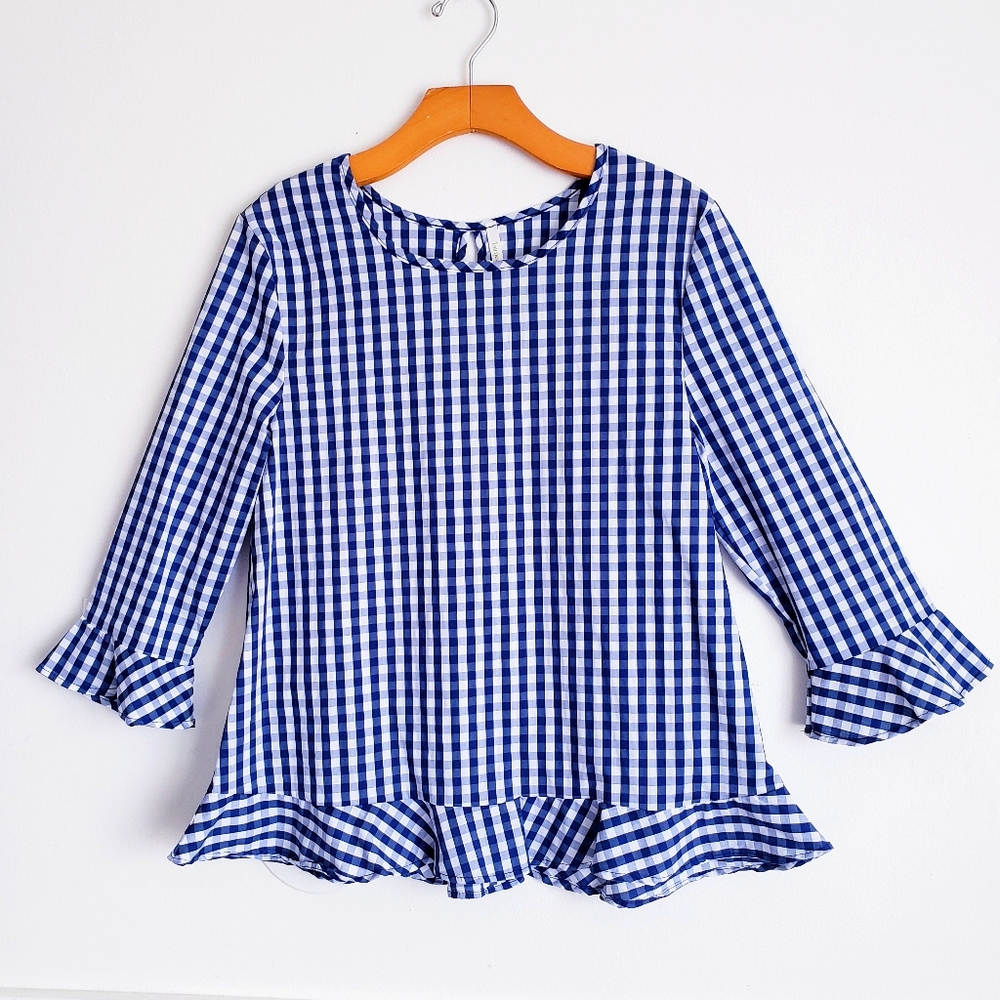 Gingham Top